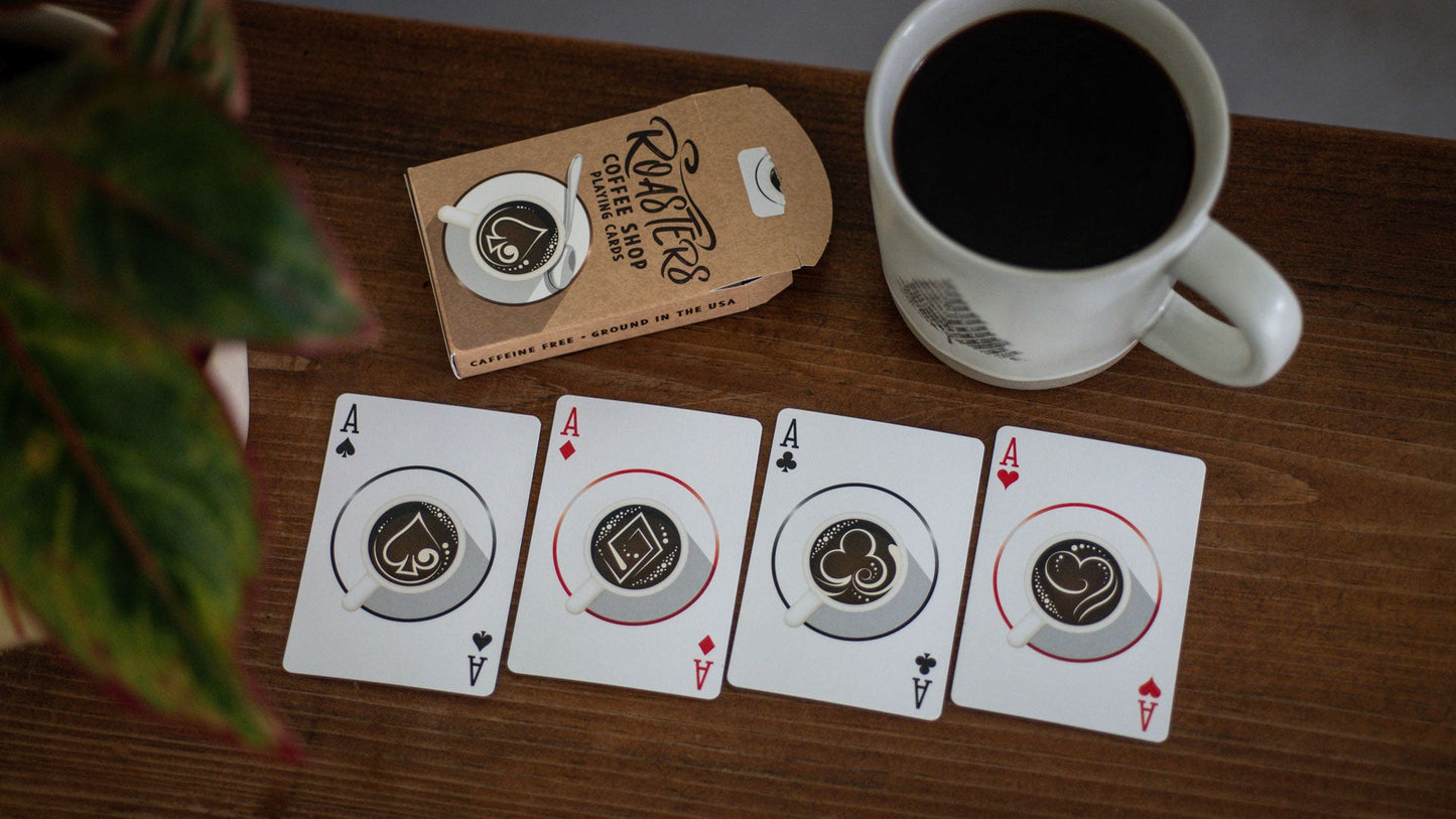 Roasters Coffee Shop Playing Cards