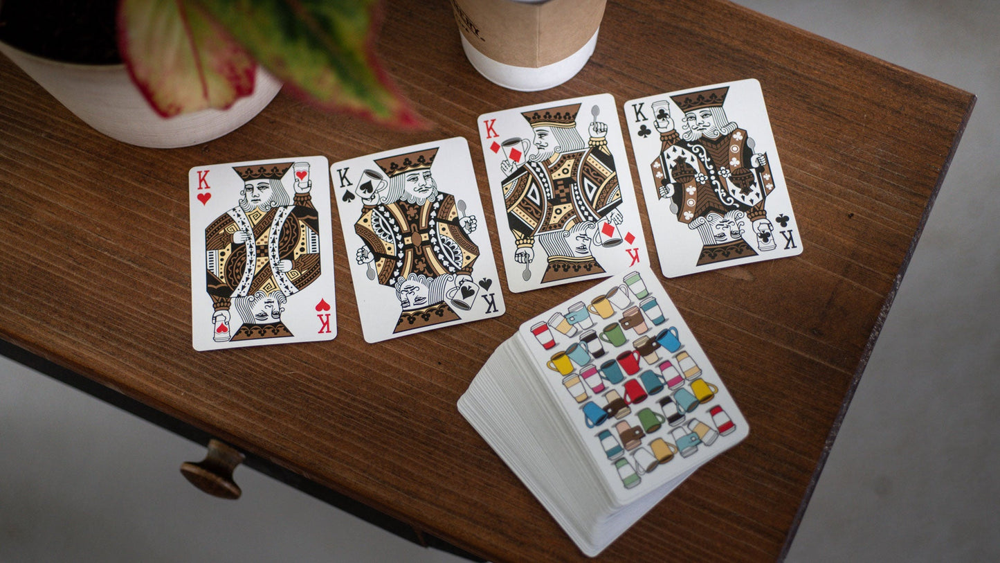 Roasters Coffee Shop Playing Cards