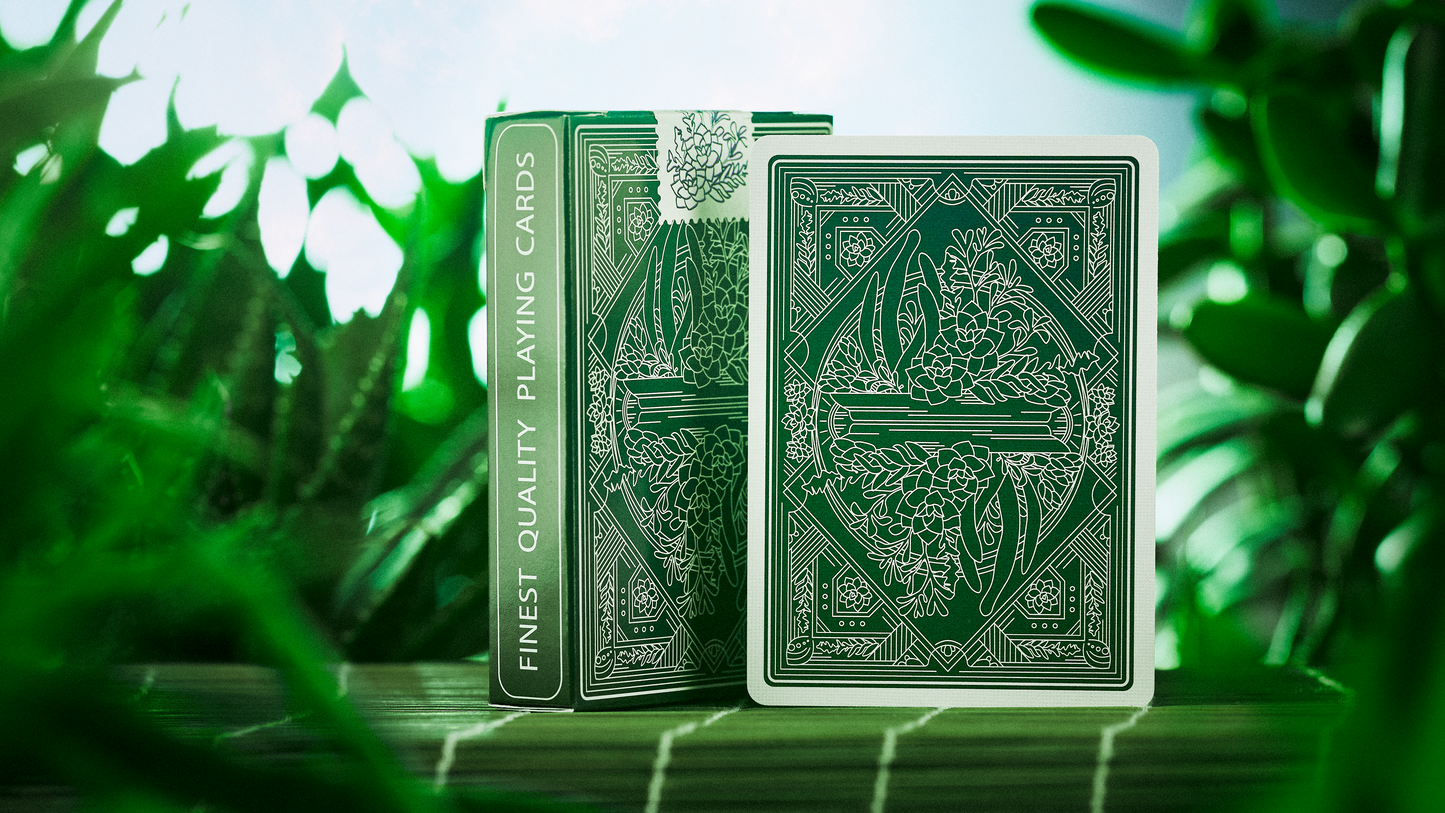 Succulent Playing Cards