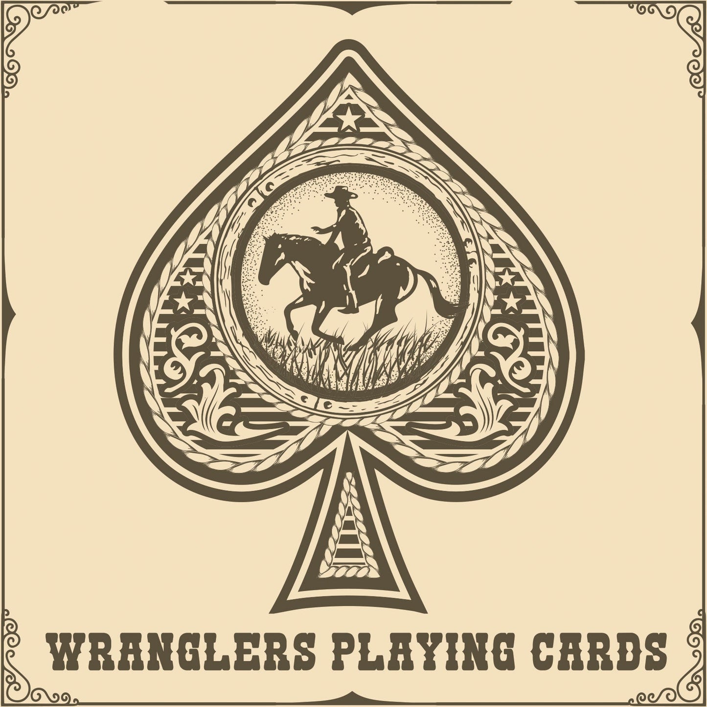 Bicycle Wranglers Playing Cards