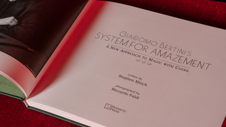 Giacomo Bertini's System for Amazement by Stephen Minch