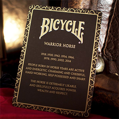 Bicycle Warrior Horse Deck by USPCC