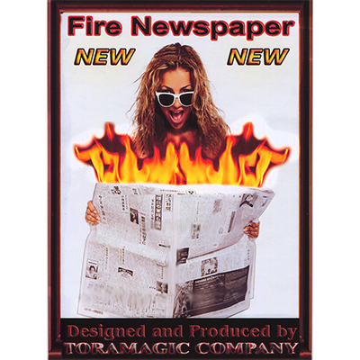 Fire Newspaper by Tora Magic - Trick