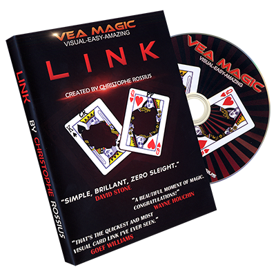 Link - The Linking Card Project (DVD & Gimmicks) by Christoph Rossius - Trick